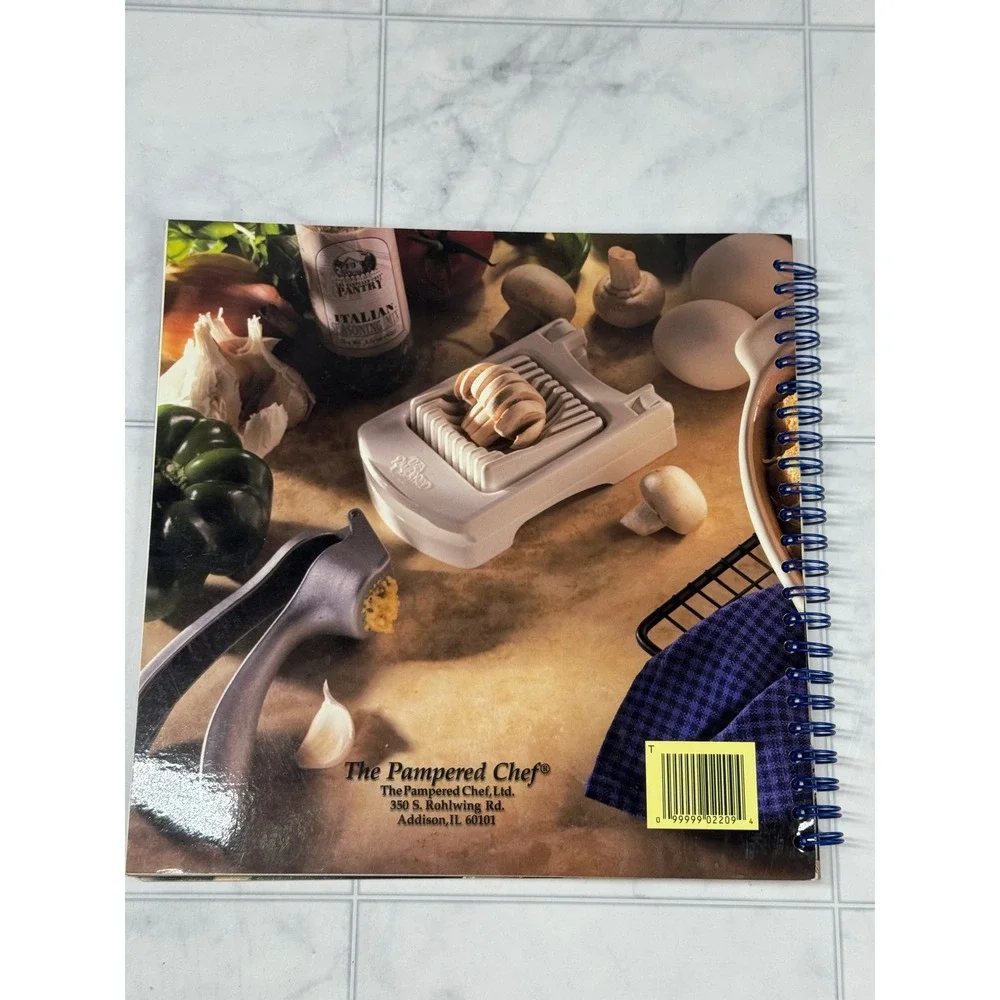 The Pampered Chef Main Dishes Cookbook Doris Christopher Spiral Bound 2000